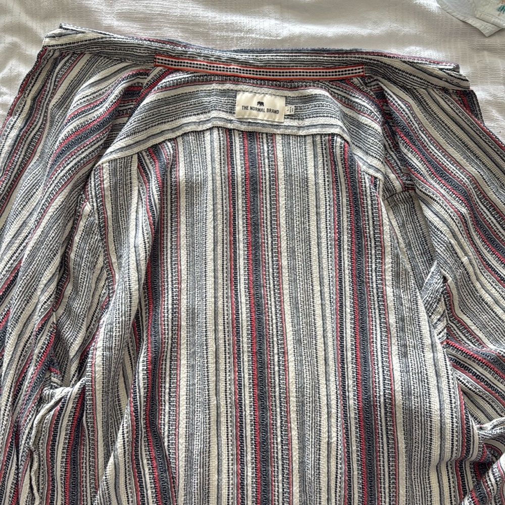 New- Normal Brand Freshwater Short Sleeve Button Up